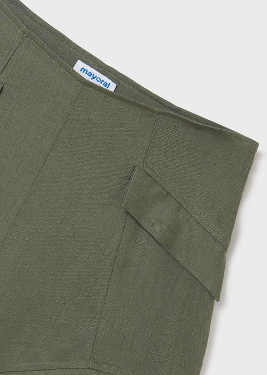Pantalone corto lino - 6220