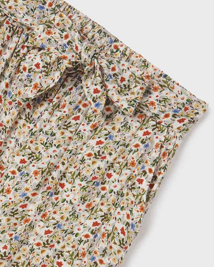 Pantalone lungo casual fiori - 6573