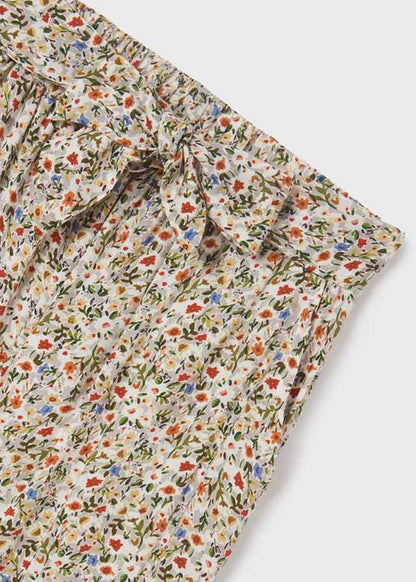 Pantalone lungo casual fiori - 6573