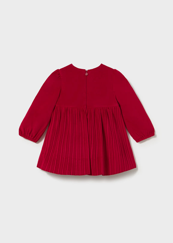 Vestito velluto plissettato - 2902