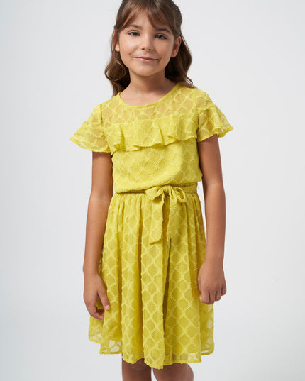 Vestito garza fantasia - 6948