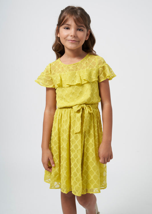 Vestito garza fantasia - 6948