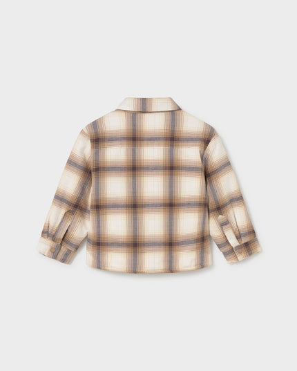 Overshirt quadri foderato - 2108