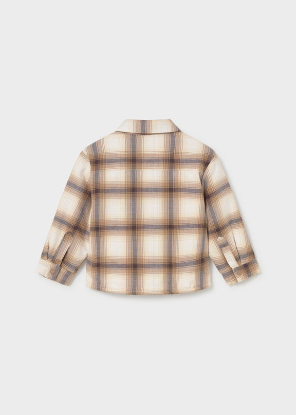 Overshirt quadri foderato - 2108