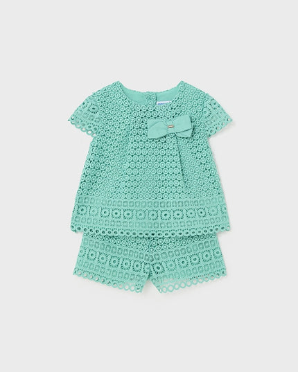 Completo bermuda guipur - 1233