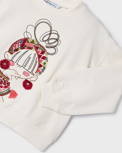 Pullover ricamato - 3469