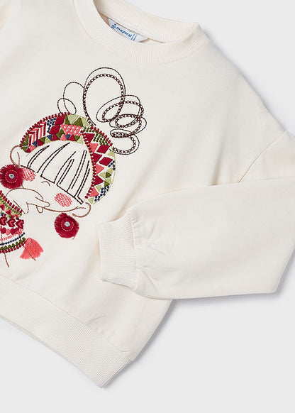 Pullover ricamato - 3469