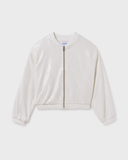 Giacca bomber lustrini - 6403