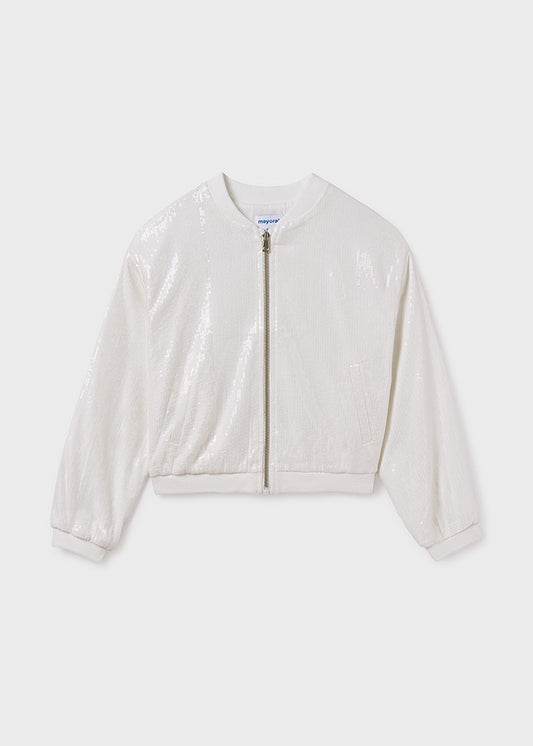 Giacca bomber lustrini - 6403