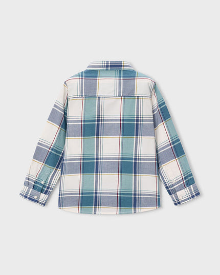 Camicia m/l quadri - 4102