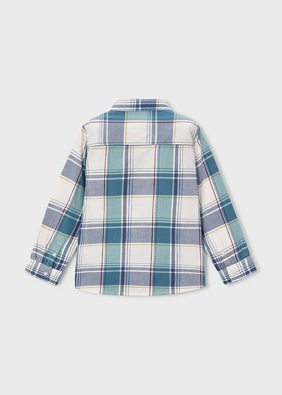 Camicia m/l quadri - 4102
