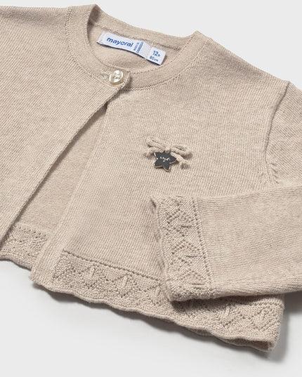 Cardigan tricot basico girocollo - 302