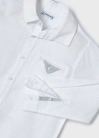 Camicia m/l lino - 3122