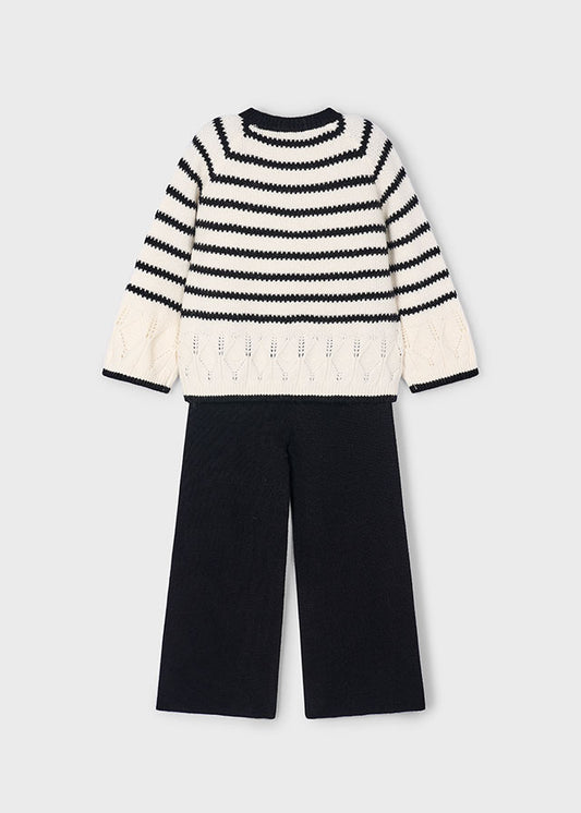 Compl.pantalone tricot righe - 4582