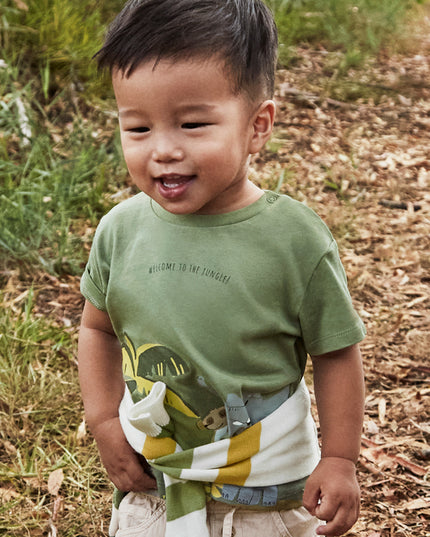 Maglietta m/c print posizionato - 1057