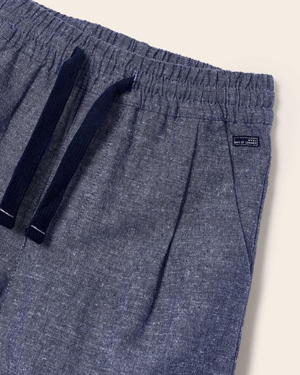 Pantalone lino jogger - 3515