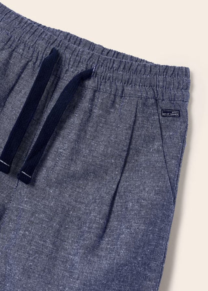 Pantalone lino jogger - 3515