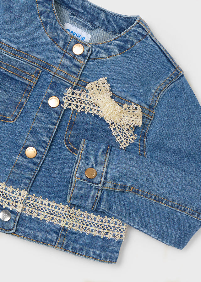 Giacca denim quipur - 3406