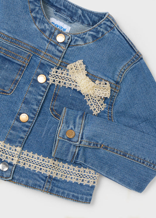 Giacca denim quipur - 3406