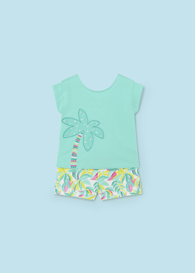 Completo short stampato - 1231