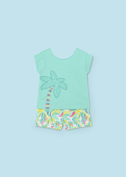 Completo short stampato - 1231