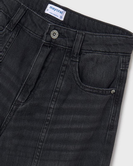 Pantalone lungo jeans wide leg - 6538