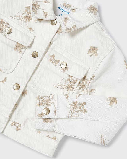 Giacca ricamo twill - 3472