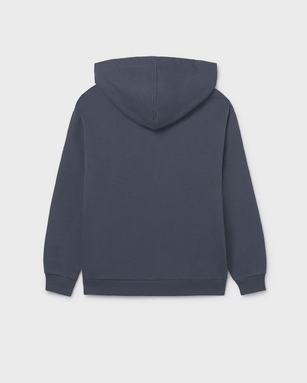 Pullover embosse cappuccio - 7401M