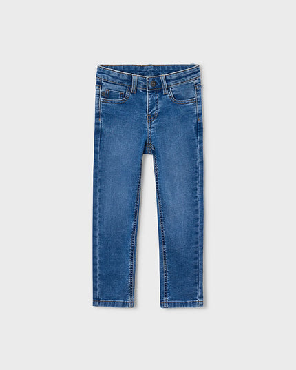 Pantalone soft denim 5 tasche - 4516
