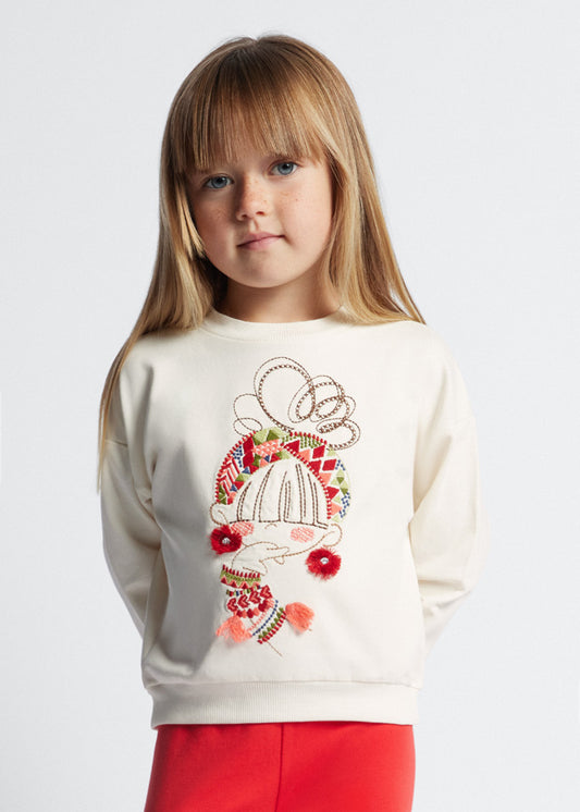 Pullover ricamato - 3469