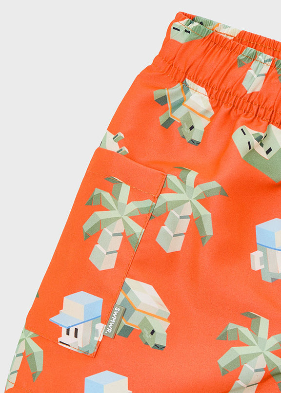 Costume bermuda stampato - 3612