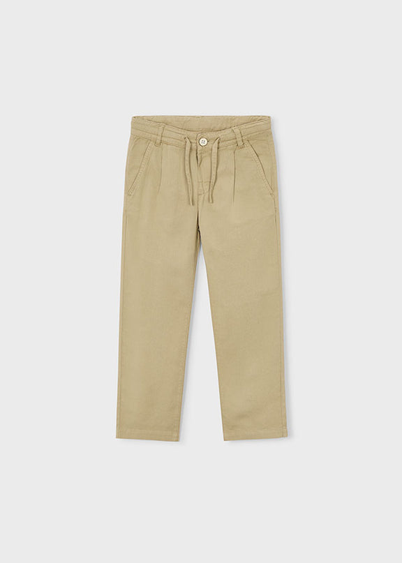 Pantalone lino relaxed - 3576