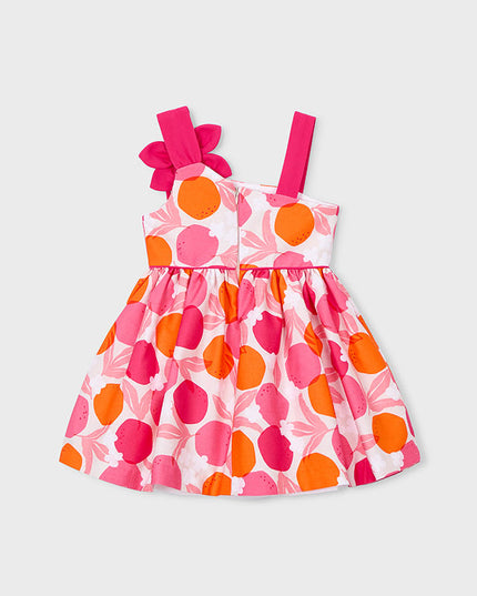 Vestito asimmetrico fiore - 3924