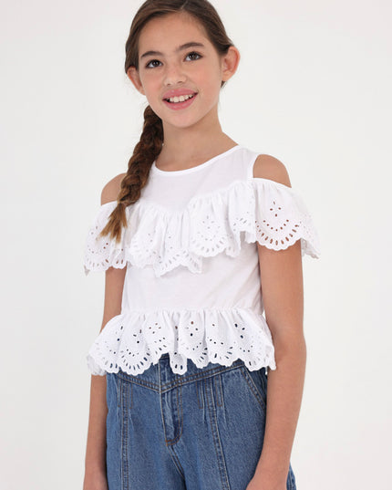 Blusa traforata - 6195