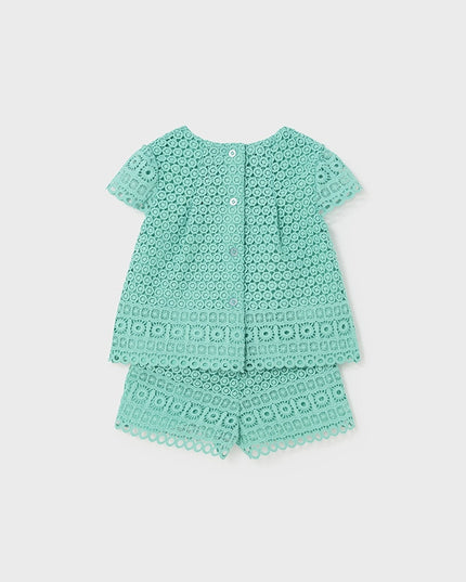 Completo bermuda guipur - 1233