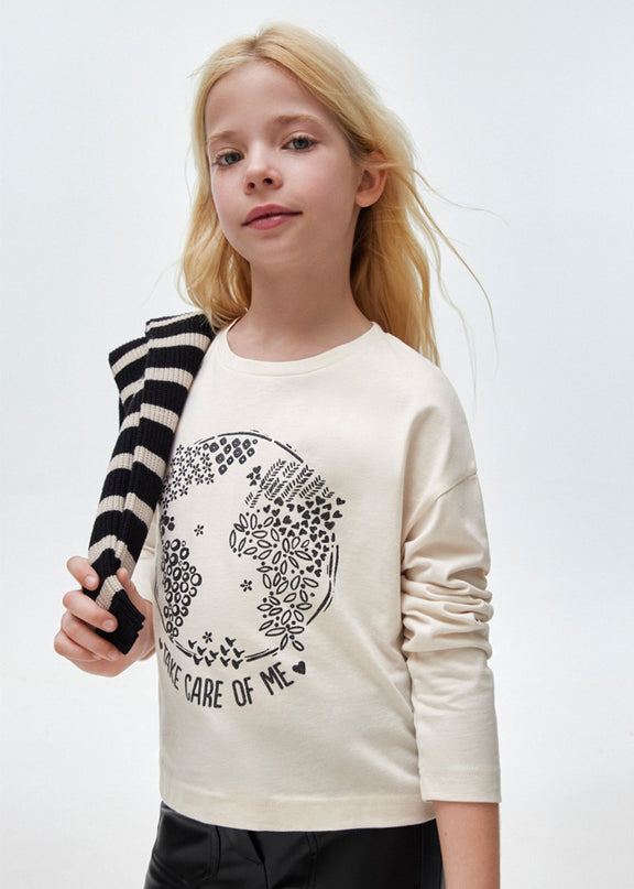 Maglietta m/l grafica - 7056