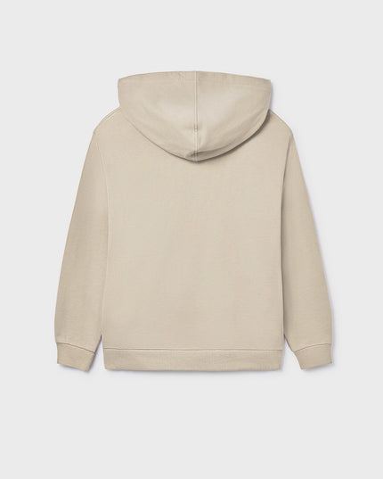 Pullover embosse cappuccio - 7401