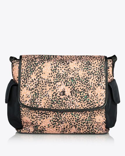 BORSA MAMMA HAPPY LEOPARD IN TESSUTO HARLOW CON CAMBIO - 1010-2969