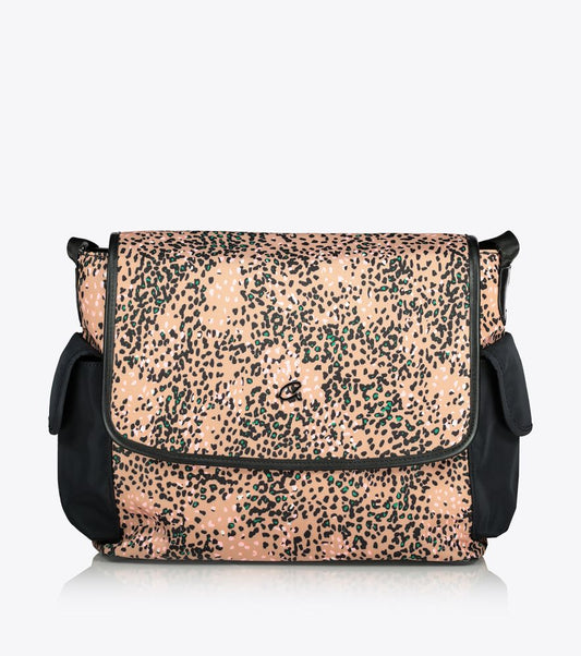 BORSA MAMMA HAPPY LEOPARD IN TESSUTO HARLOW CON CAMBIO - 1010-2969