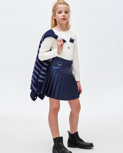 Maglietta m/l ricamata - 7041