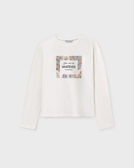 Maglietta m/l ricamata - 7018P