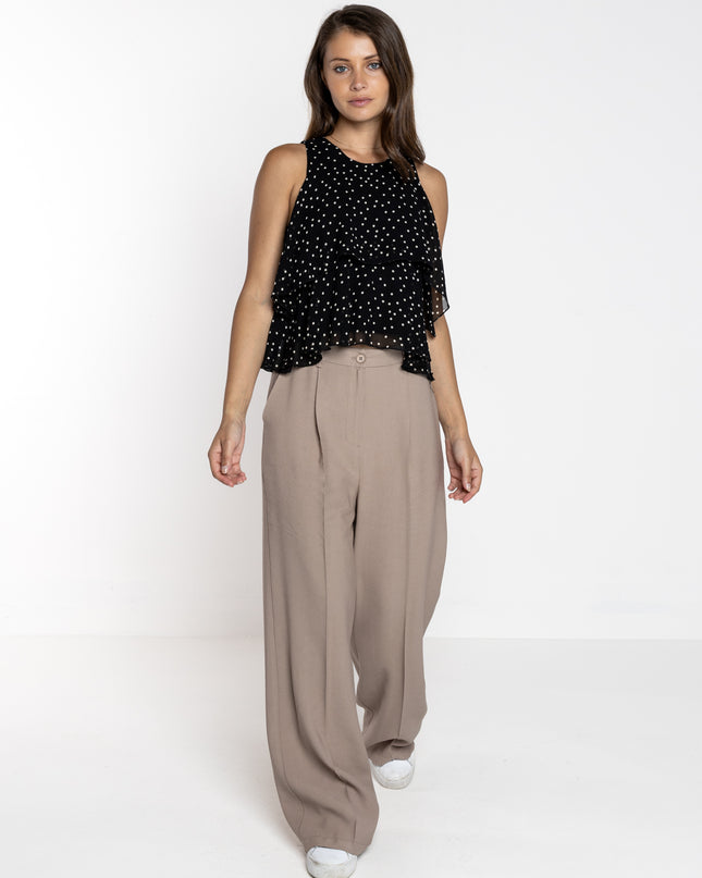 Top a Balze con Stampa Pois - LOKITA