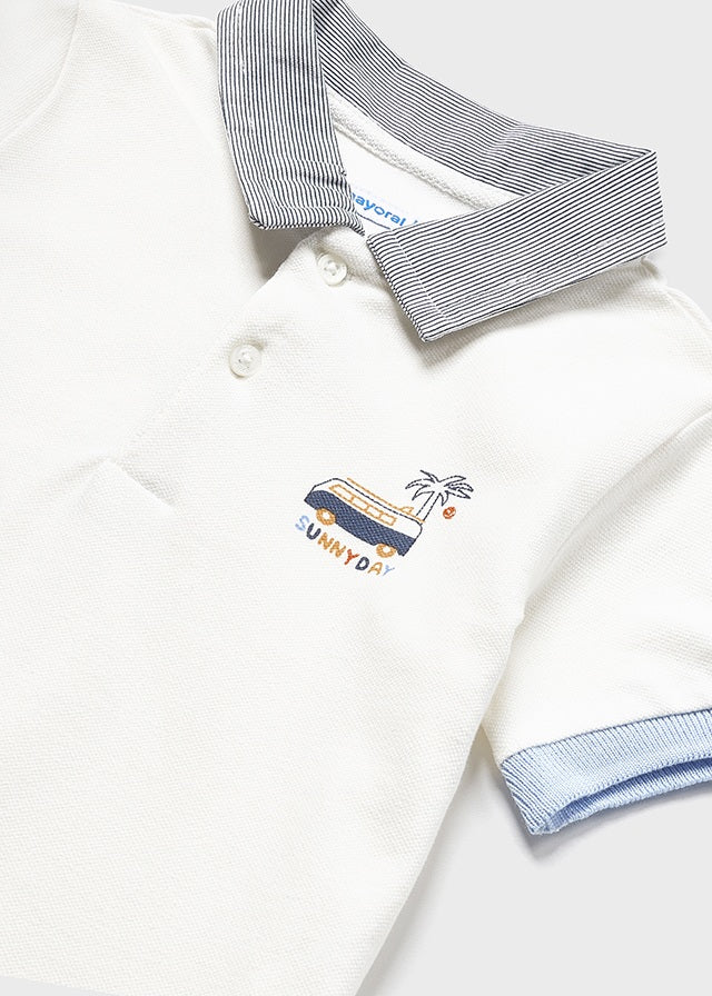 Polo manica corta coordinato - 1104