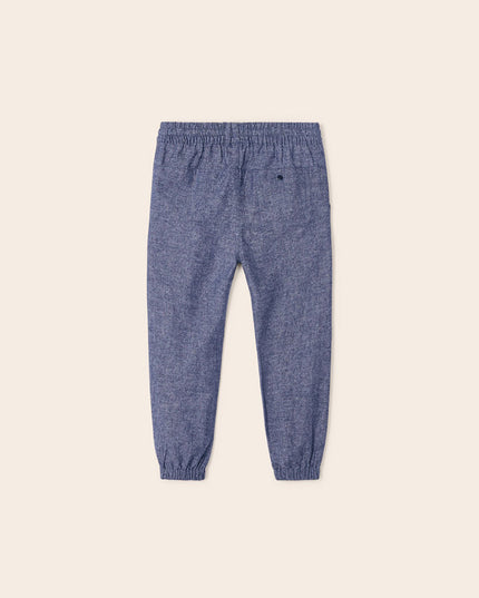 Pantalone lino jogger - 3515