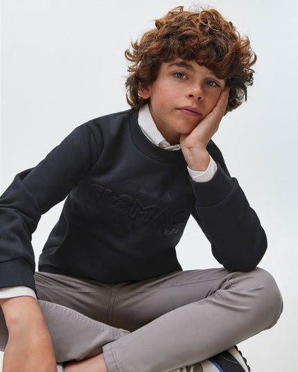 Pullover embossed - 7428