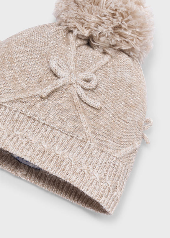 Compl. cappello sciarpa fiocco - 10304