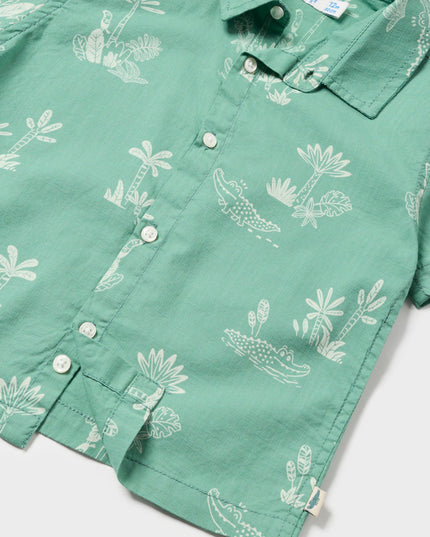 Camicia m/c stampata - 1112