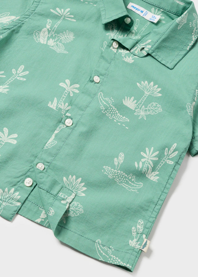 Camicia m/c stampata - 1112