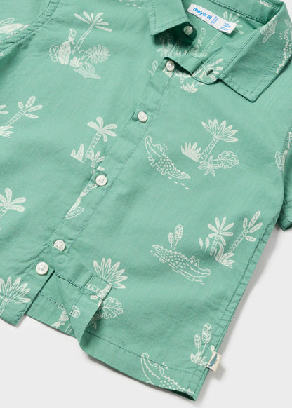 Camicia m/c stampata - 1112