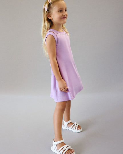 Vestito cut out borchie - 3938